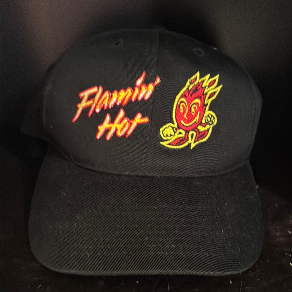 Flamin' Hot Black Cap